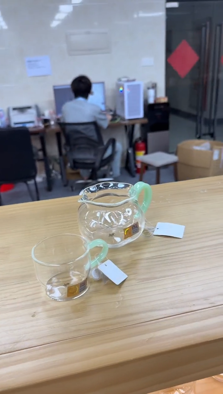 禾器纳福茶海浅玉色+禾器清尚杯一个装