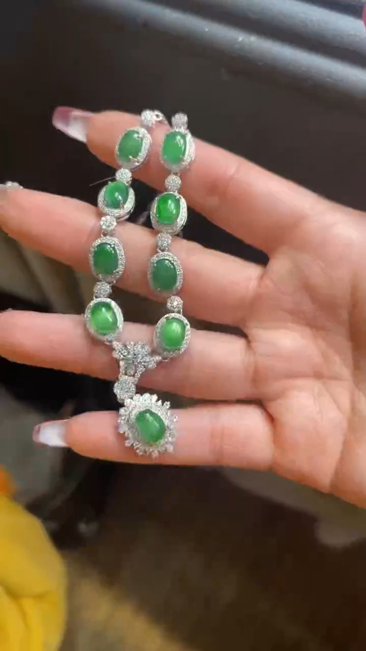 【闪购商品】翡翠颈饰未镶嵌      *223