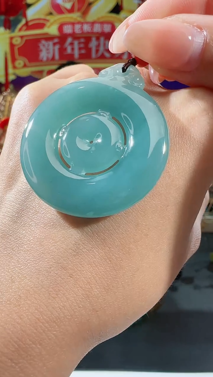 【闪购商品】翡翠吊坠(不含链)未镶嵌子母扣多样性发一