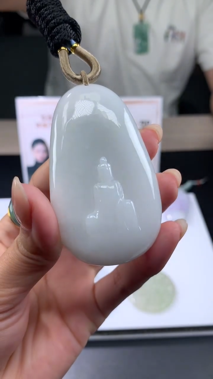 【闪购商品】定制翡翠未镶嵌不退不换CMH1件-A