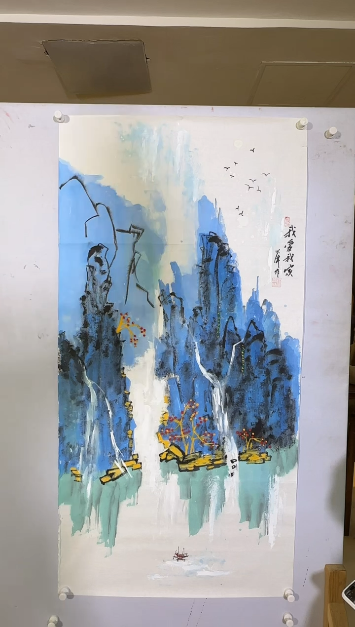 【闪购商品】国画XSL-绘画作品-绘画-888