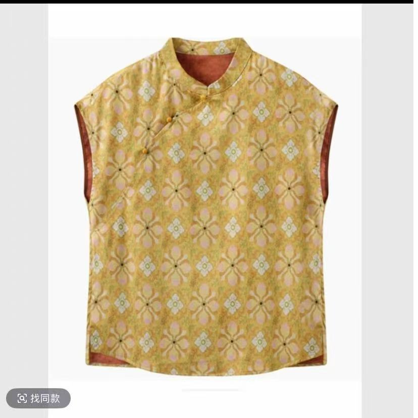 1355雅致上衣妈妈装高贵新款妈妈装洋气收腰过膝法式