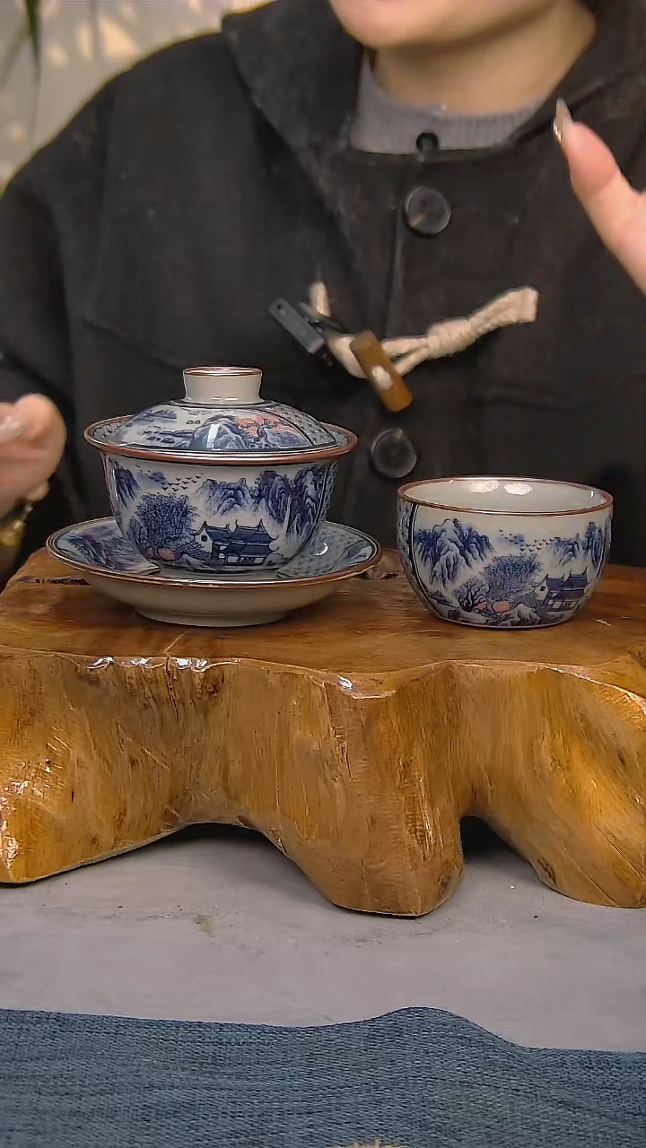 【闪购商品】2件套陶瓷茶具简装家用系列