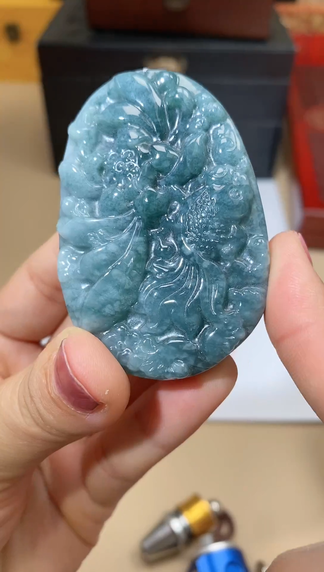 【闪购商品】翡翠颈饰未镶嵌天然A货翡翠