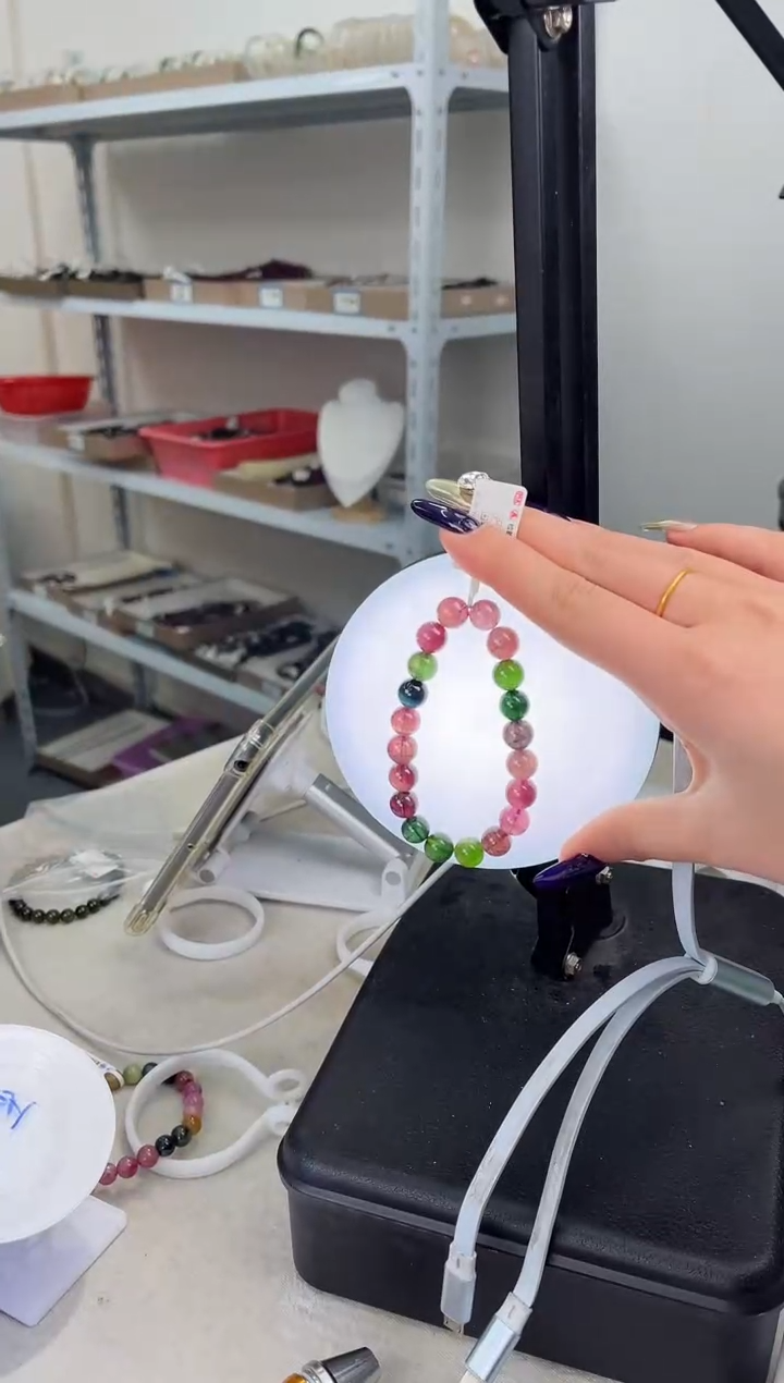 【闪购商品】碧玺手串未镶嵌9mm（多样性发一件）