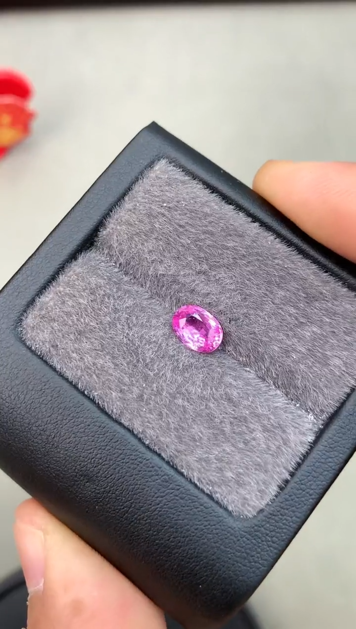 【闪购商品】定制蓝宝石裸石未镶嵌1.58ct 帕帕拉恰蓝宝石