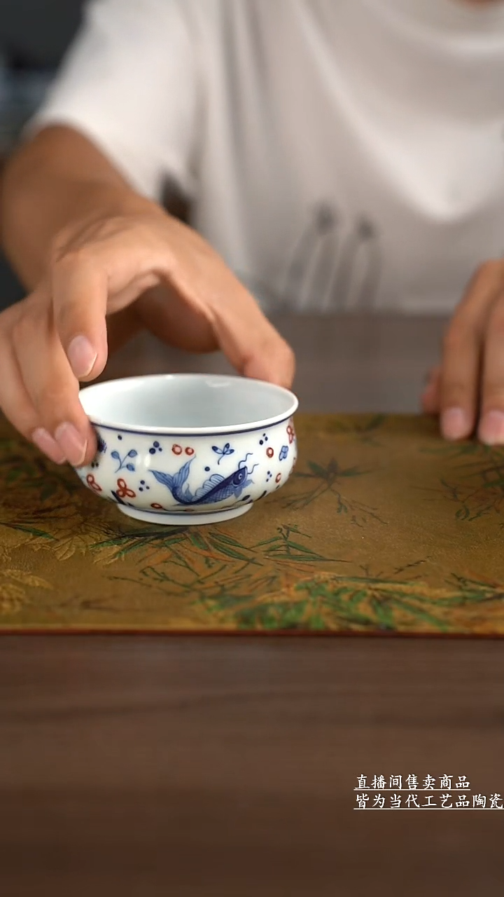 杯子景德镇手工陶瓷茶具