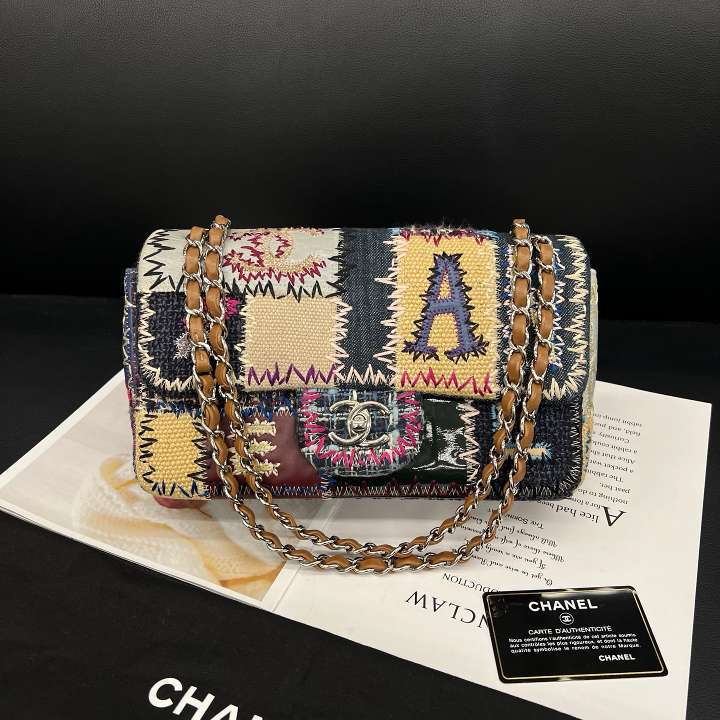 99新 Chanel/香奈儿 乞丐中号cf12年单肩包Y107寄卖服务