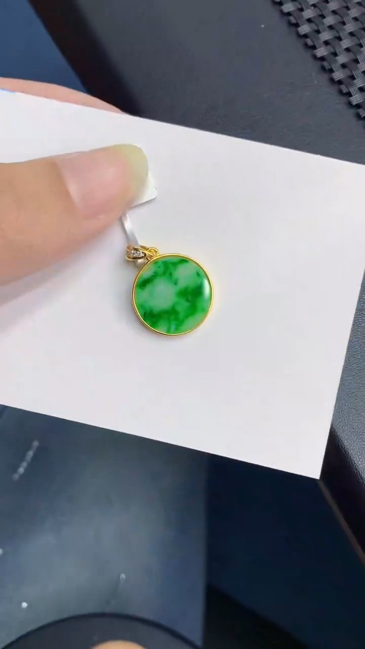 【闪购商品】翡翠颈饰银S925镶嵌           8