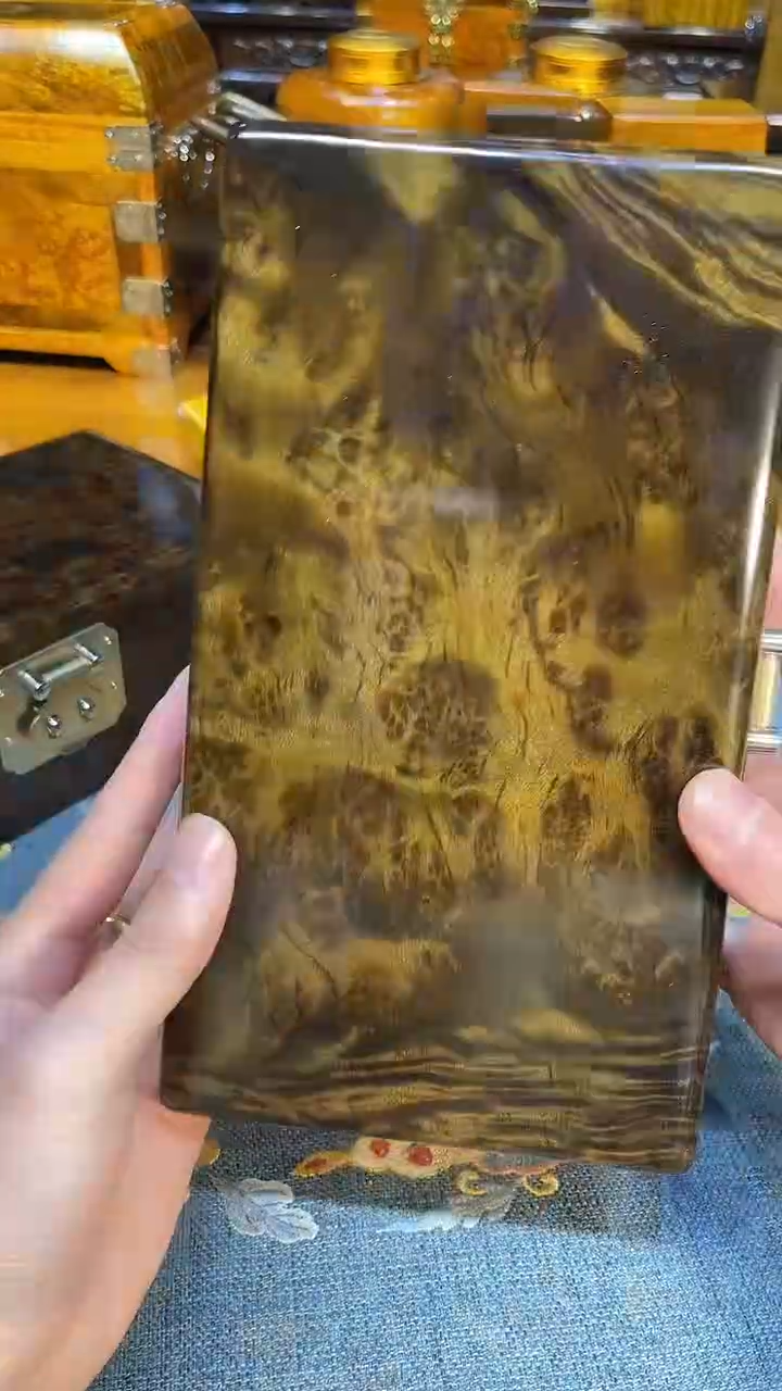 乌木类成套家具乌木首饰盒 s29