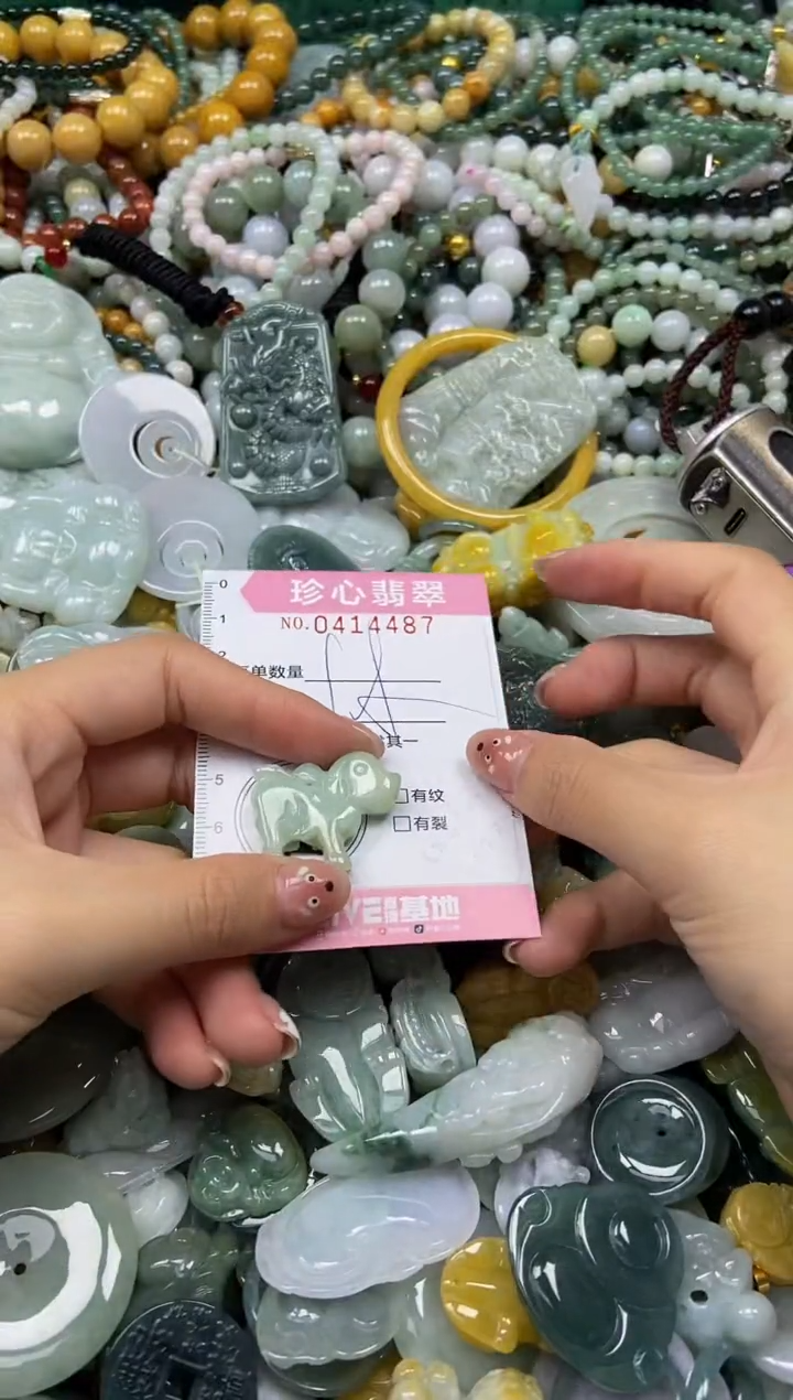 颈饰未镶嵌翡翠闪购0414487