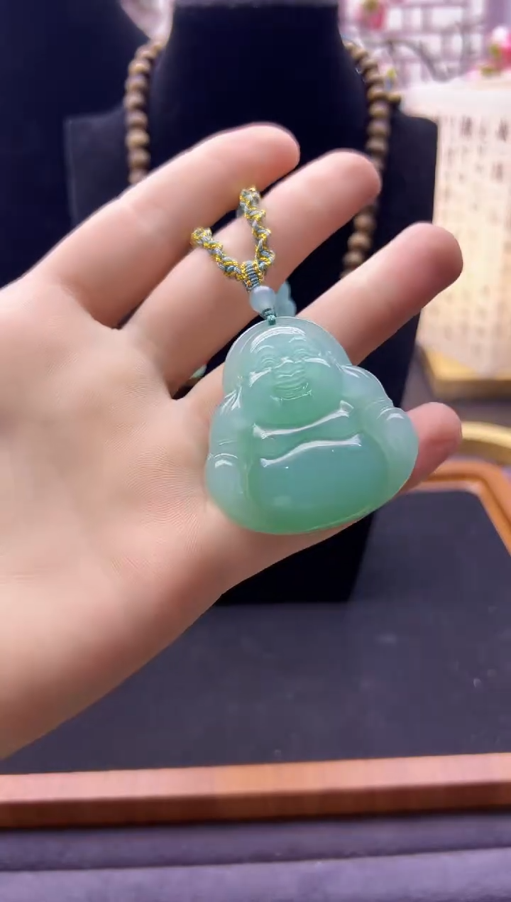 【闪购商品】翡翠颈饰14K金镶嵌X798         