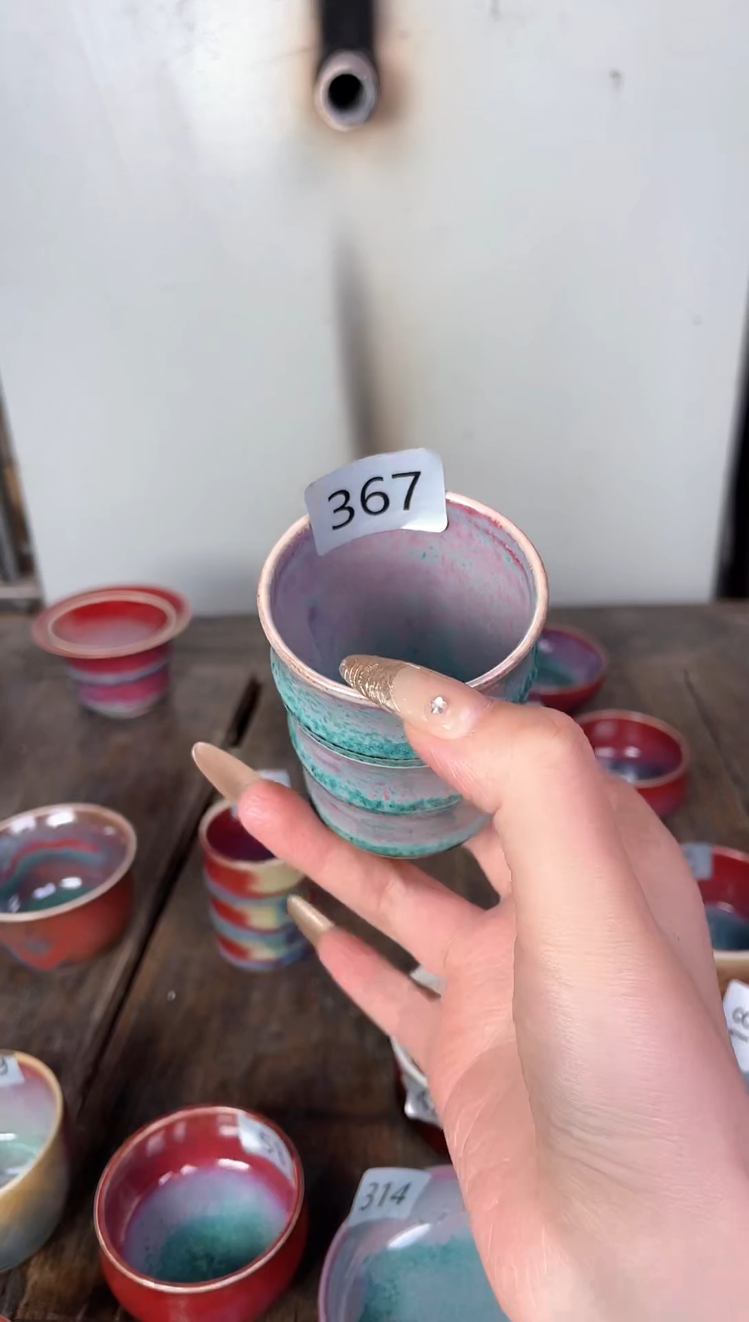 【闪购商品】摆件钧瓷手工茶器窑变