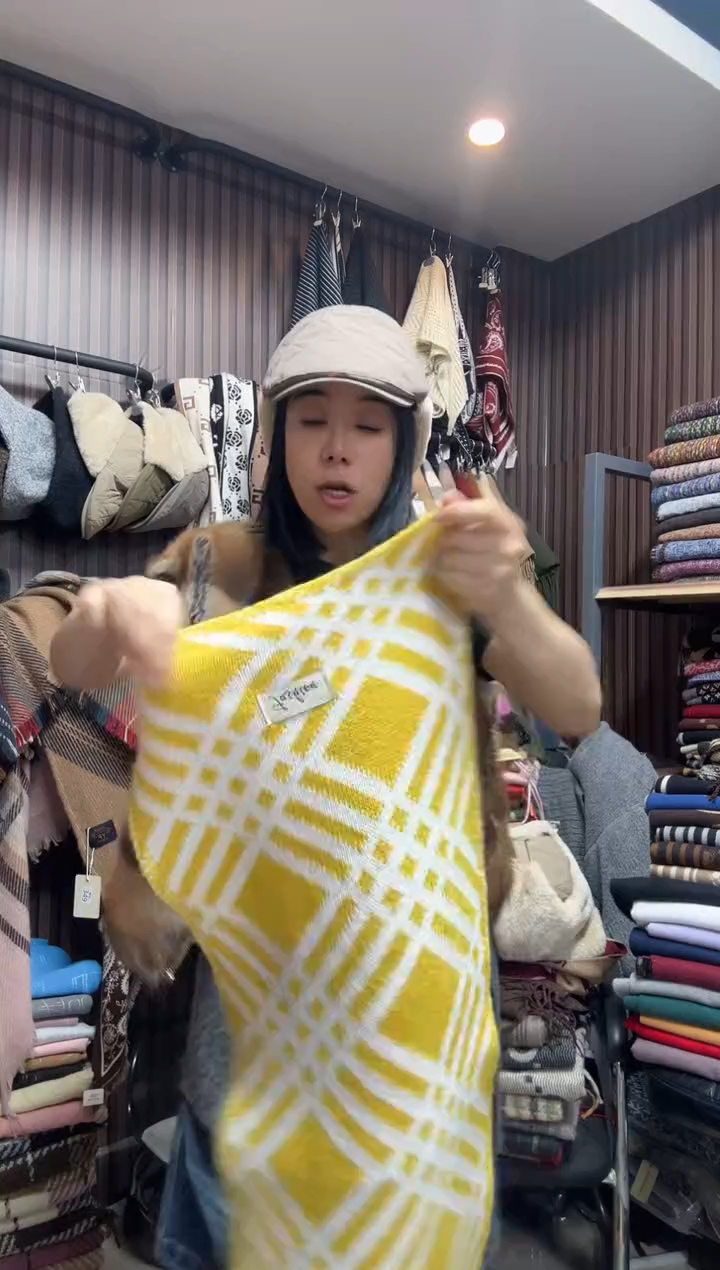 棉麻芳姐围巾福利F35