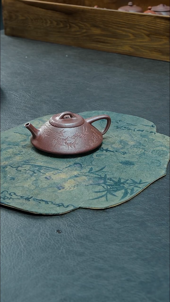 茶壶紫砂合瓢紫玉金砂