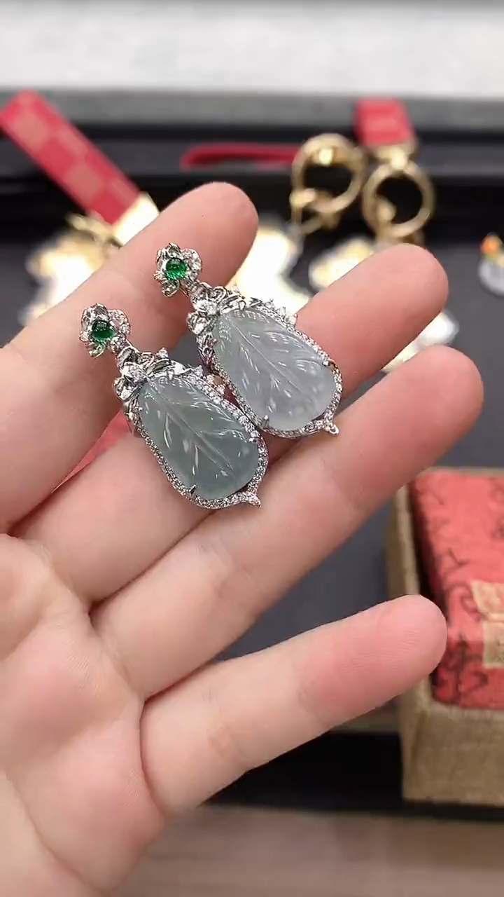 吊坠(不含链)合金翡翠JJ0023