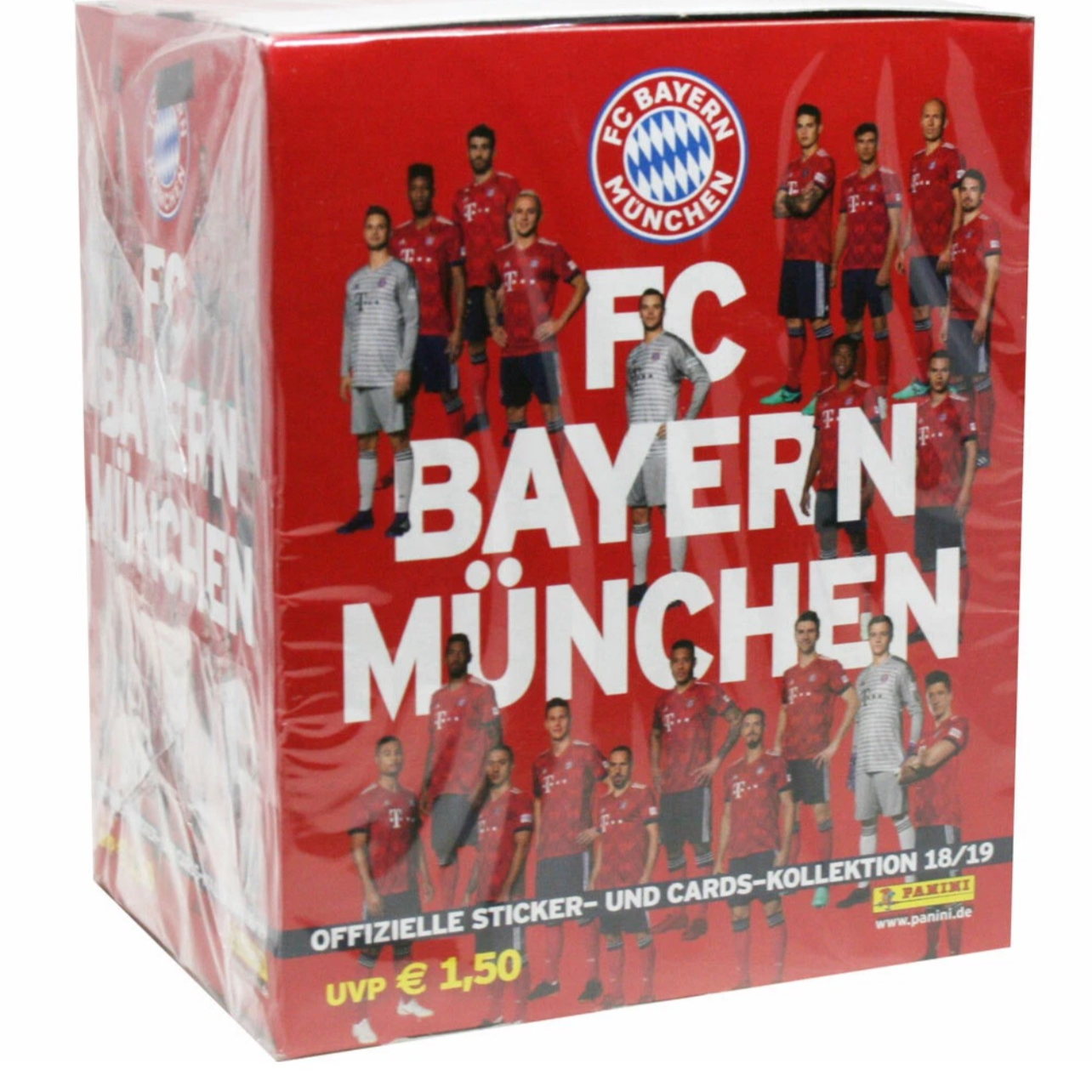 【拆盒】帕尼尼2018-19拜仁队盒贴纸【未成年人禁止下单】