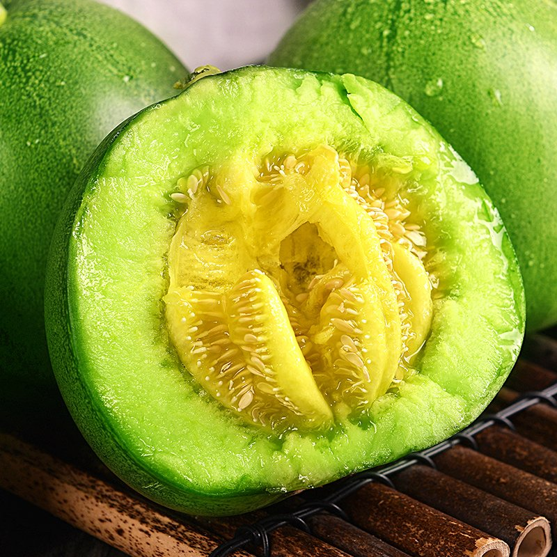 绿宝石甜瓜辽宁北镇产地直发脆宝甜香瓜