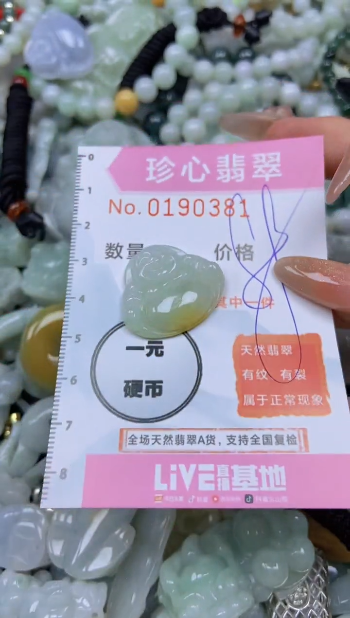 翡翠未镶嵌颈饰闪购链接0190381