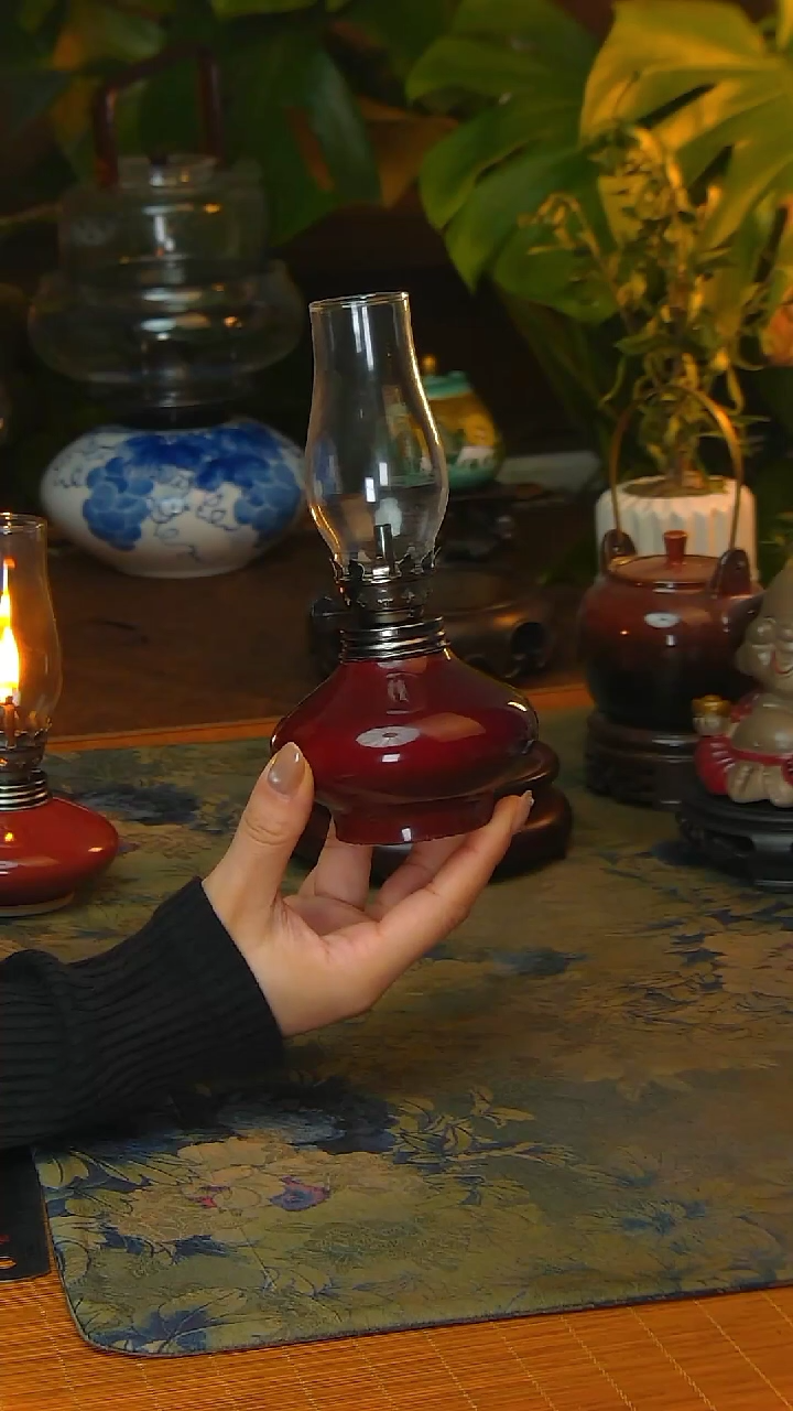 【闪购商品】景德镇陶瓷手工灯摆件