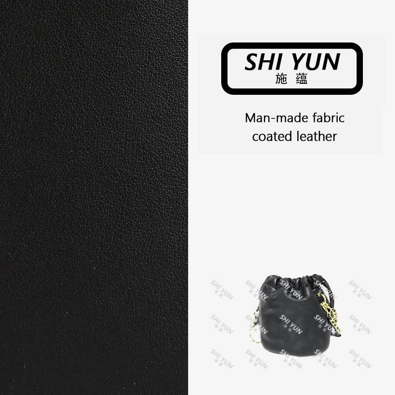 【黑色】简约水桶包32100