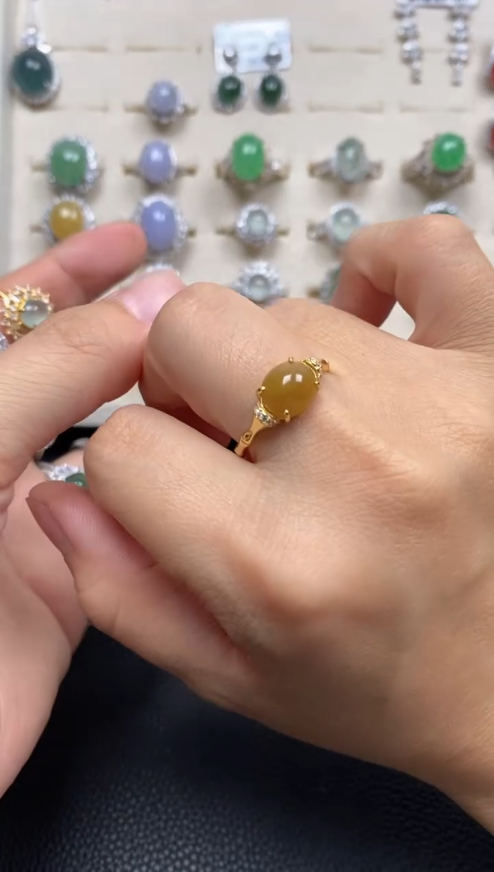 【闪购商品】翡翠戒指银S925镶嵌11111111