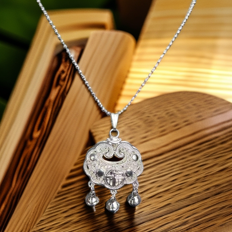 珠珠经典百搭链送平安锁