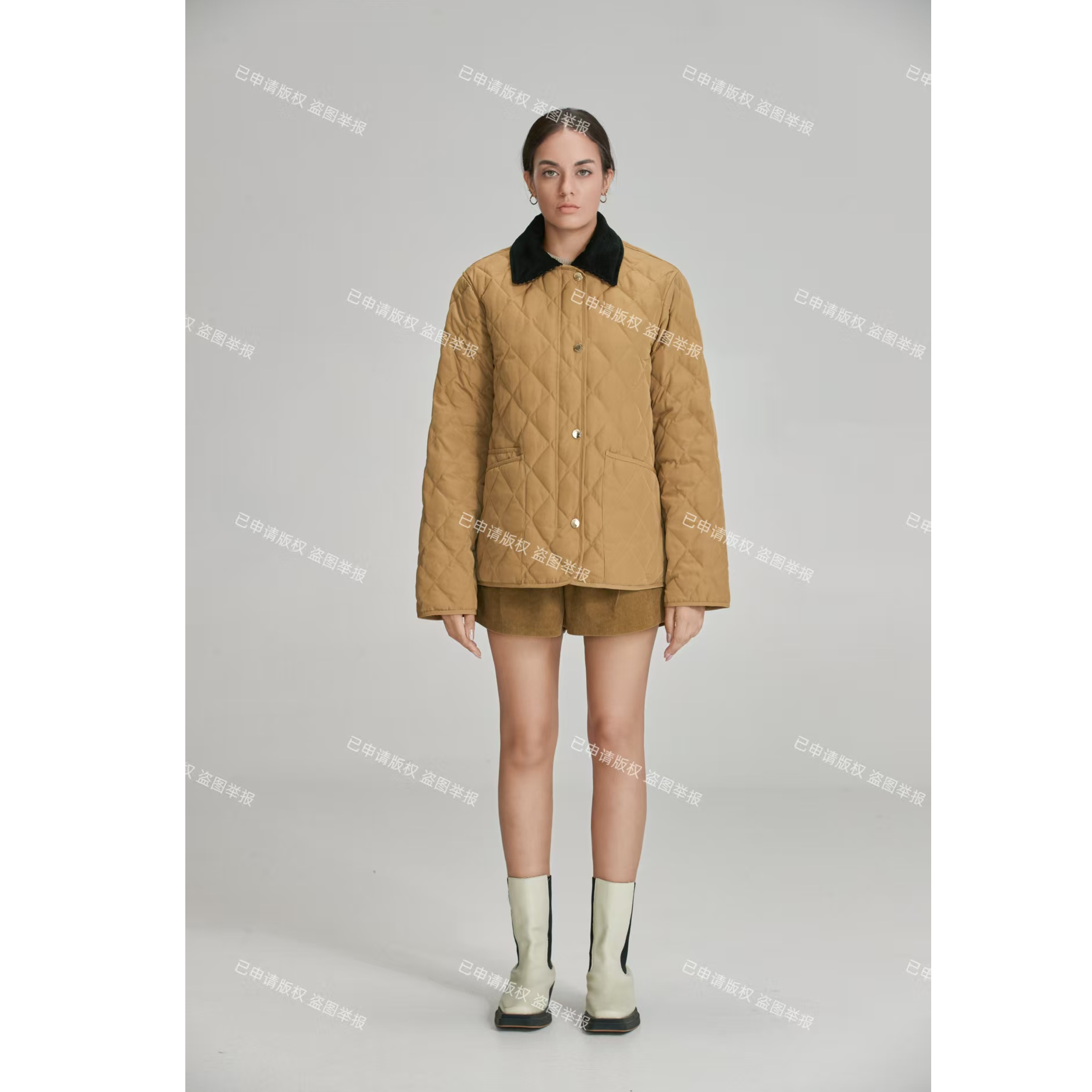 2025女款鹅绒服4006