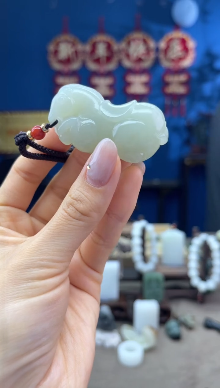 【闪购商品】和田玉颈饰未镶嵌1