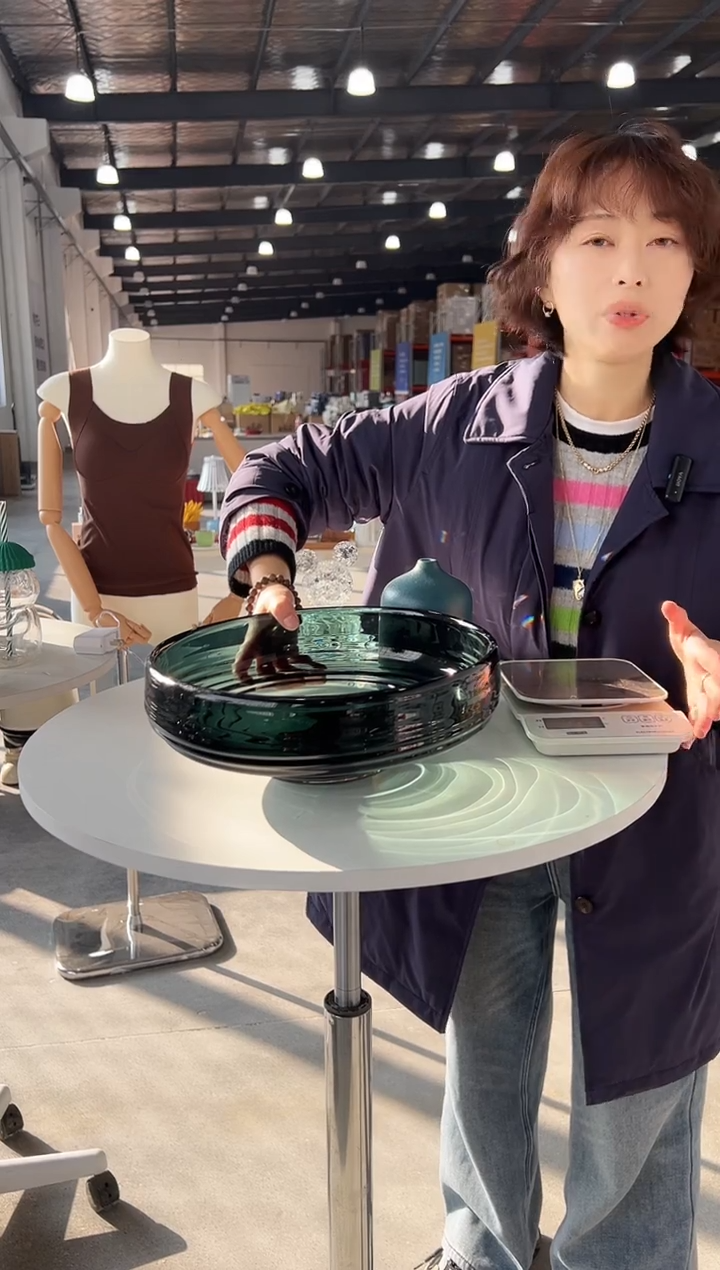 有机玻璃008微瑕莱俐家居12.18下午口径30高度12