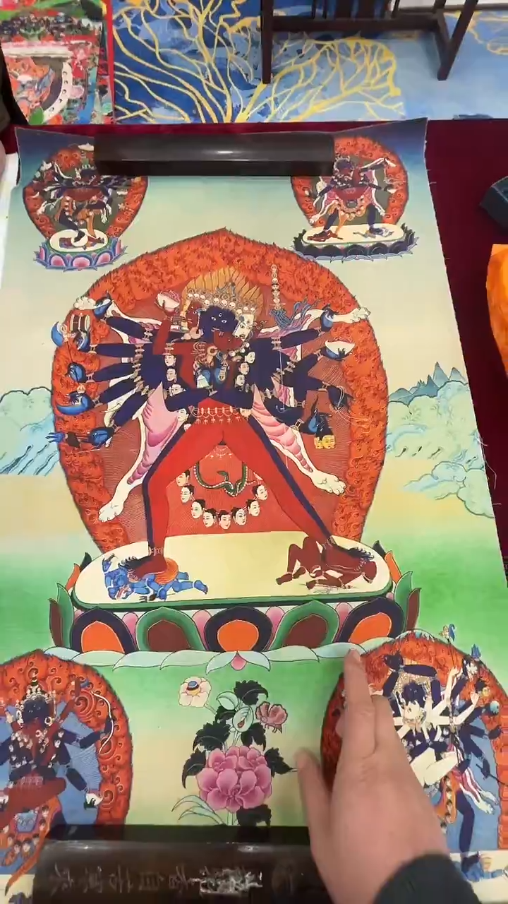 卷轴画唐卡16035