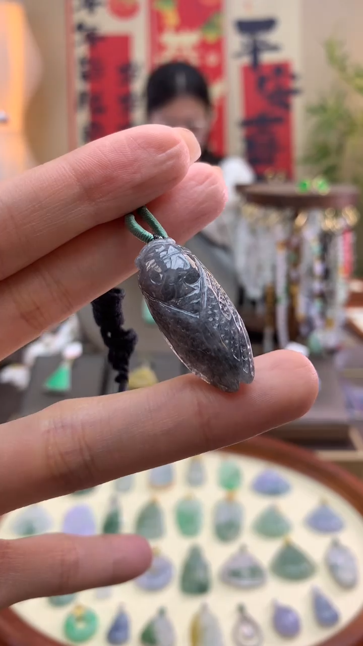 【闪购商品】翡翠颈饰未镶嵌天然a货翡翠吊坠