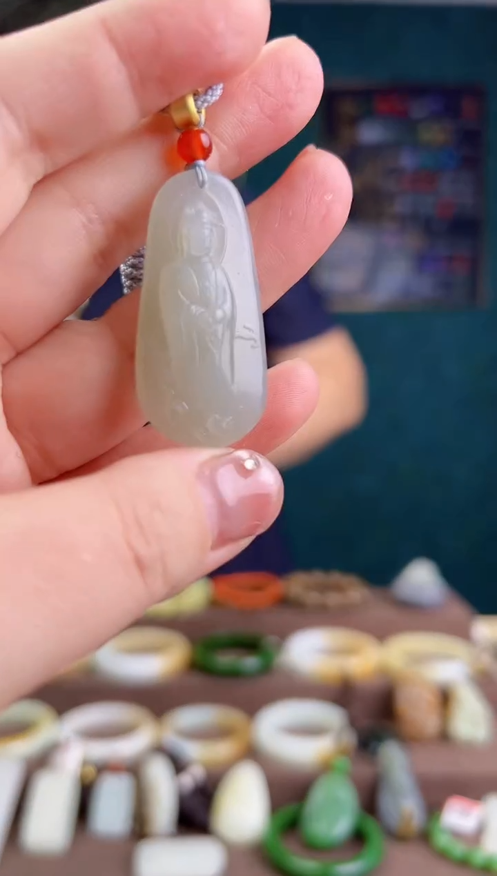 【闪购商品】和田玉颈饰未镶嵌ZZ 拍一发一 多样性发货