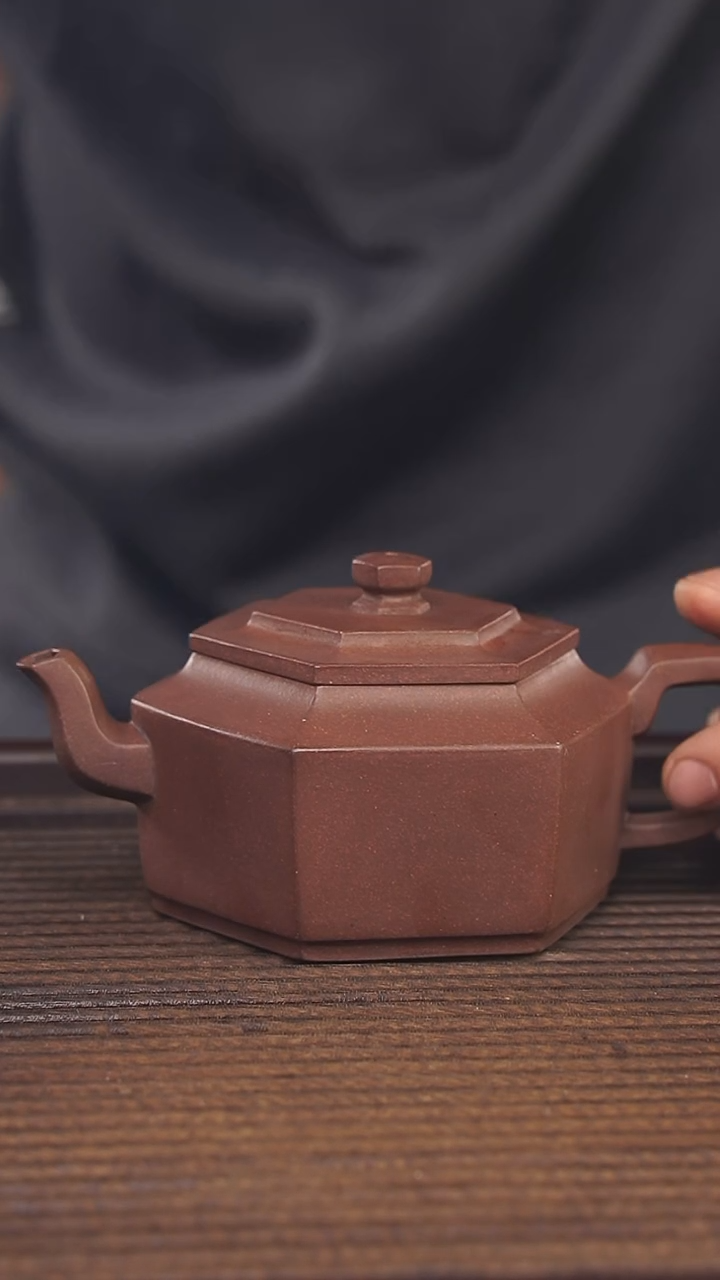 【闪购商品】紫砂茶壶240cc顾氏手工紫砂