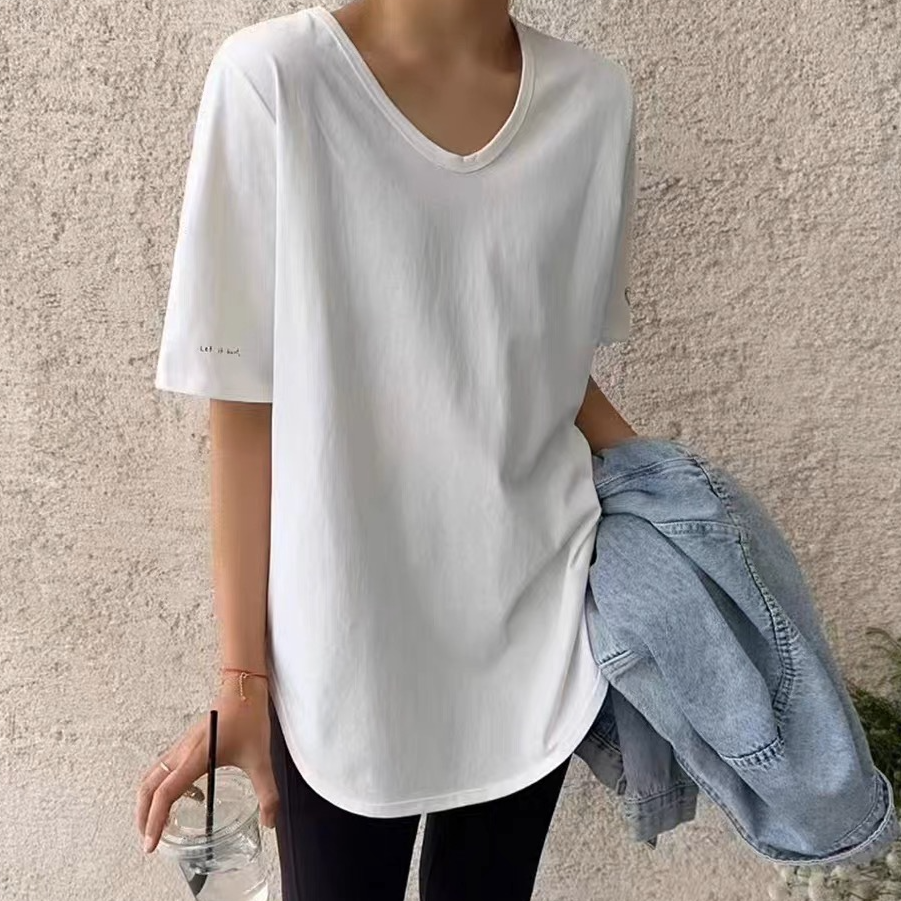 0620-05   女款百搭大版简约短袖  DY   9230