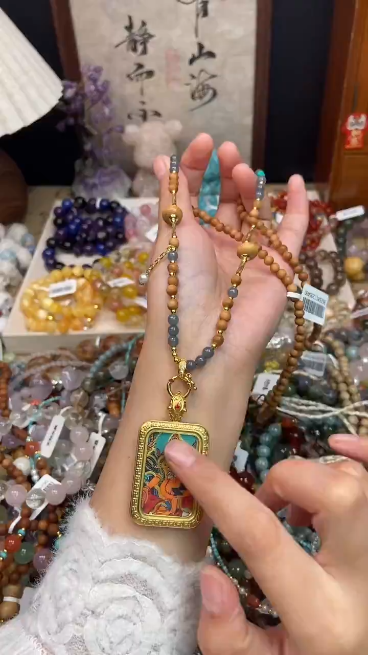 吊坠檀香木未镶嵌444