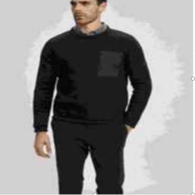 诺帝卡 休闲舒适保暖时尚应季圆领毛衣-214SO14104NV