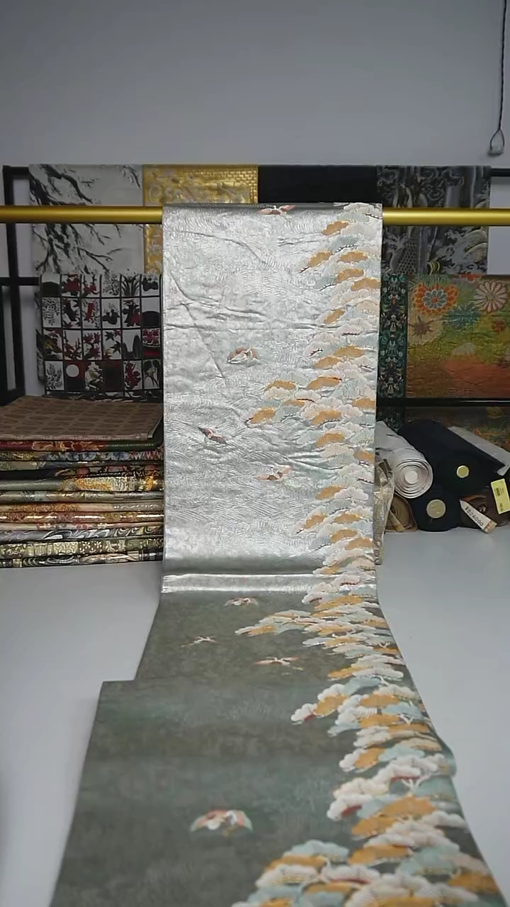 【闪购商品】织绣140 六通松树仙鹤