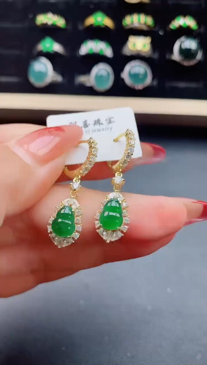 【闪购商品】翡翠戒指银S925镶嵌321321