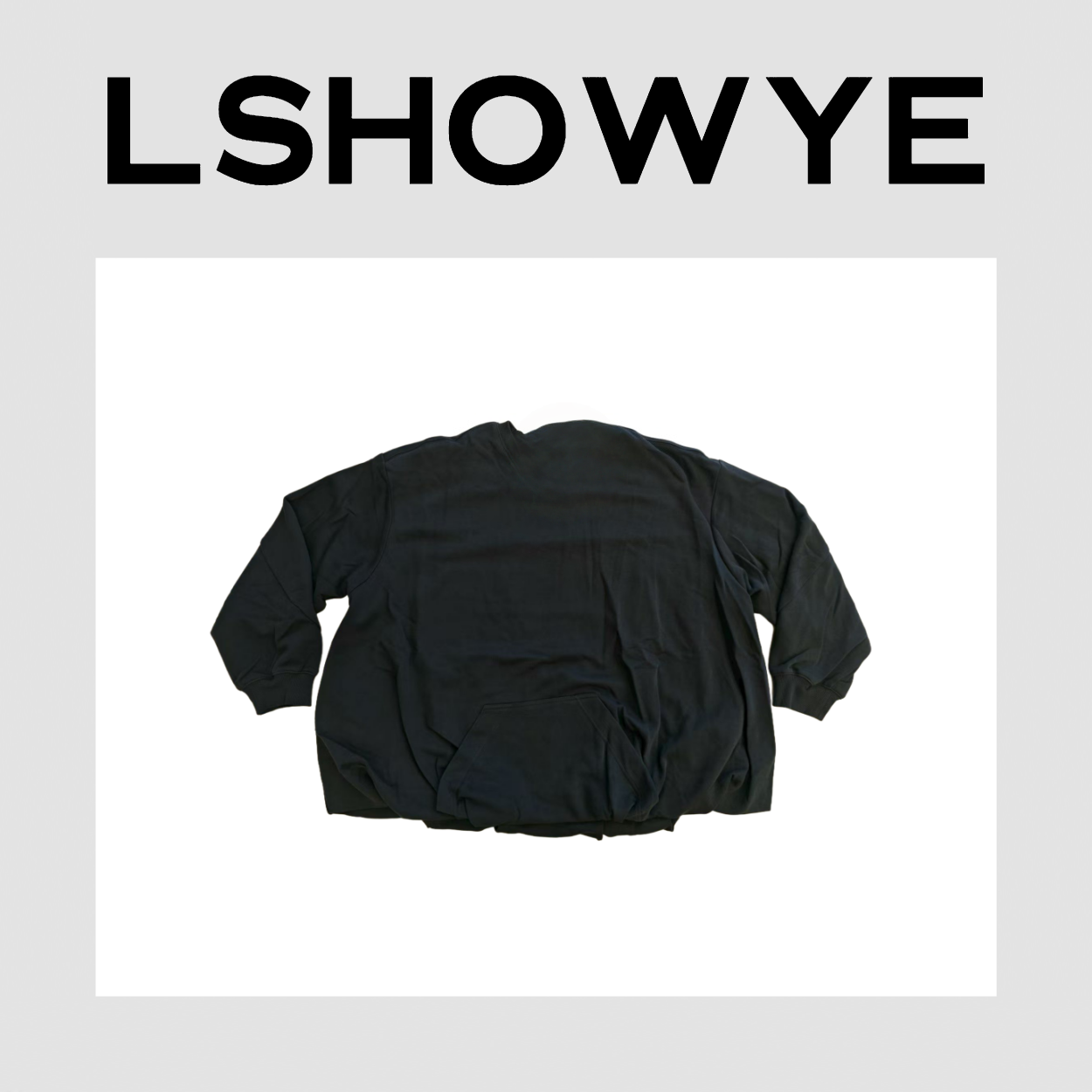 LSHOWYE｜口袋圆领卫衣 25-51