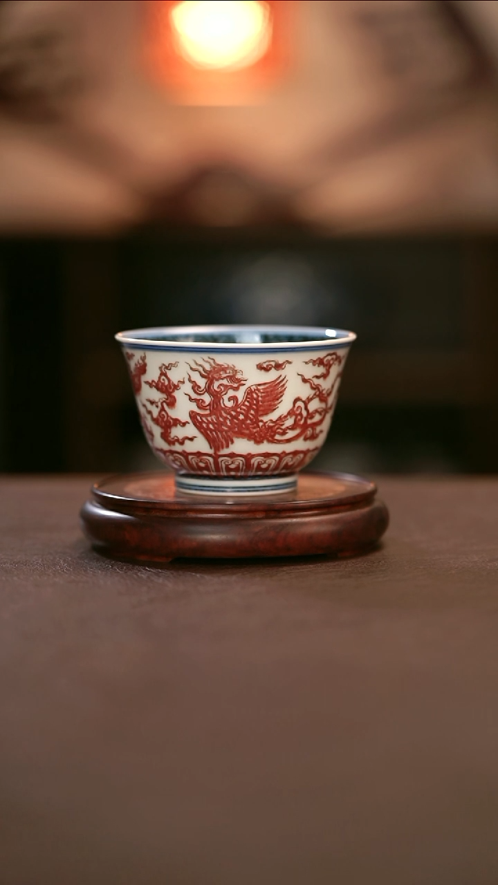 【闪购商品】杯舜瓷天工一品龙凤杯