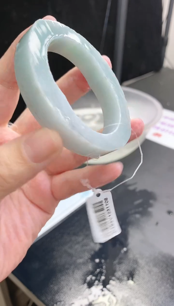 【闪购商品】定制翡翠手镯未镶嵌38 53-55贵