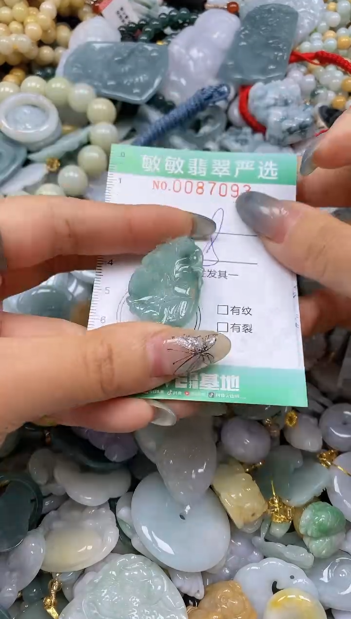 【闪购商品】翡翠颈饰未镶嵌闪购0087093