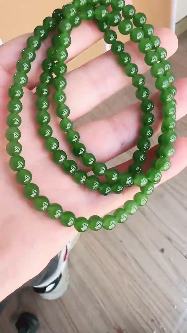 项链未镶嵌和田玉（碧玉）6