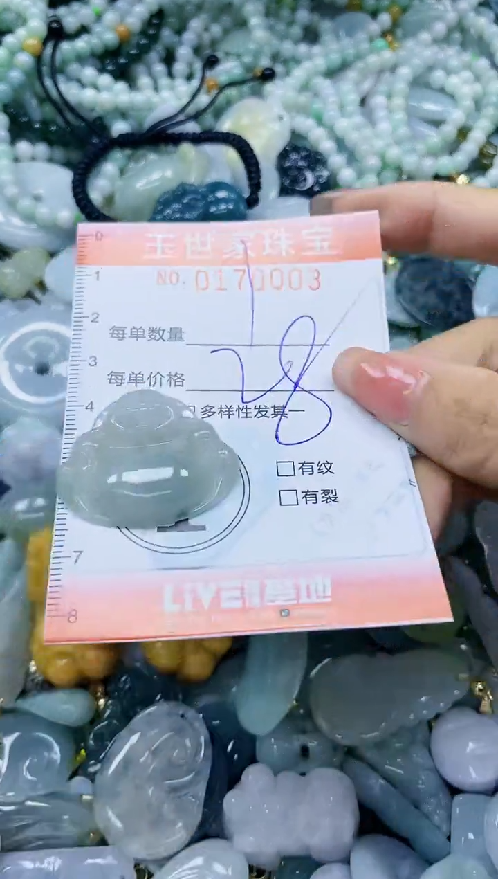 【闪购商品】翡翠颈饰未镶嵌闪购0170003