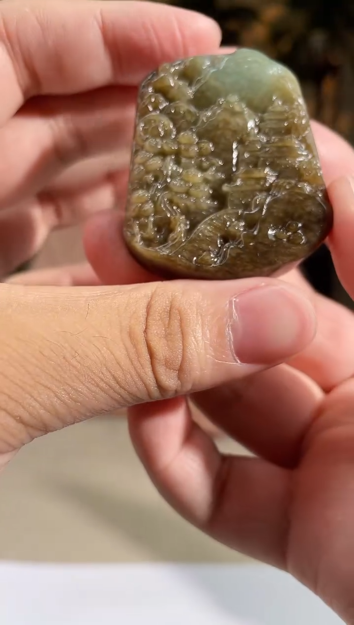 和田玉未镶嵌吊坠(不含链)多样性发货拍一发一