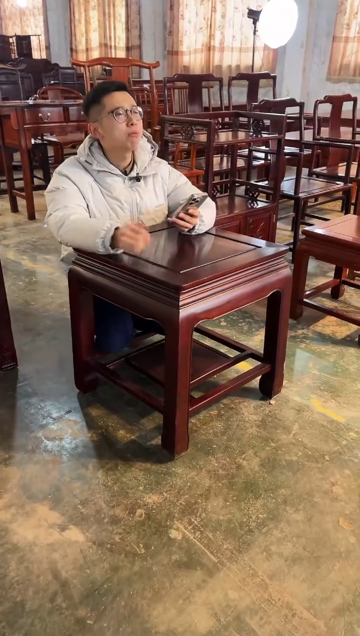 【闪购商品】黑酸枝木类成套家具J01