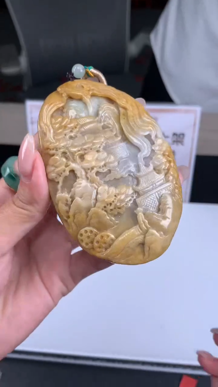 【闪购商品】定制翡翠未镶嵌不退不换CMH1件-A