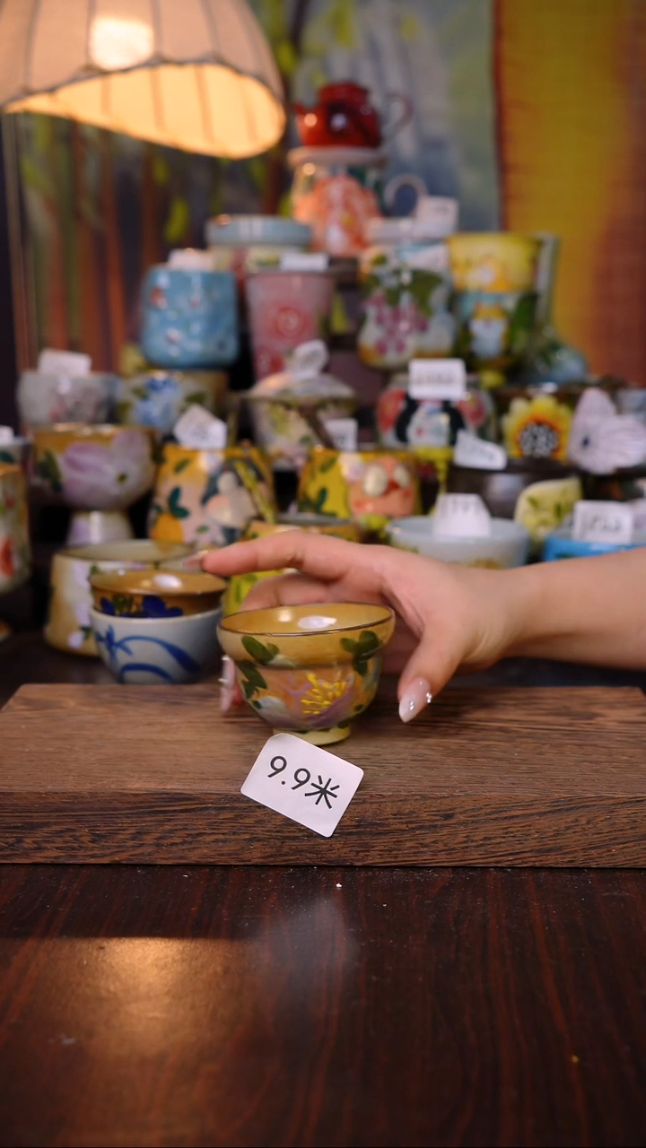 摆件泥垚手作 景德镇手工手绘陶瓷器物