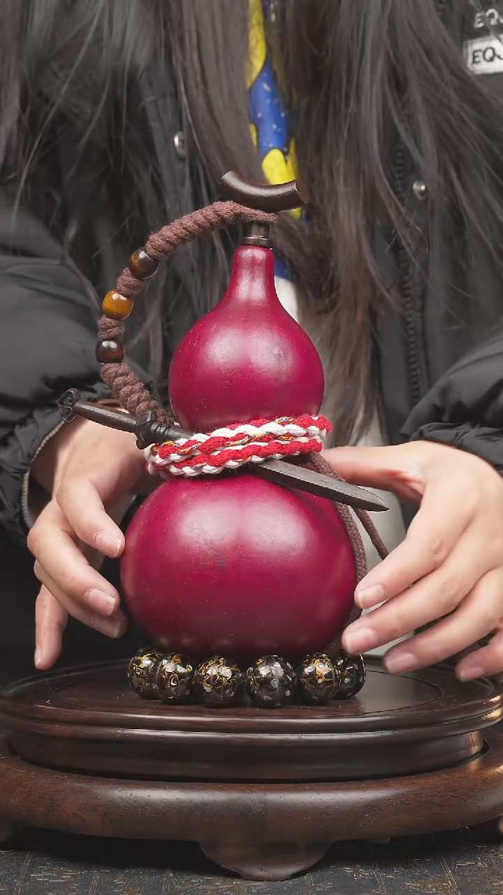 【闪购商品】484号大漆酒葫芦一物一图